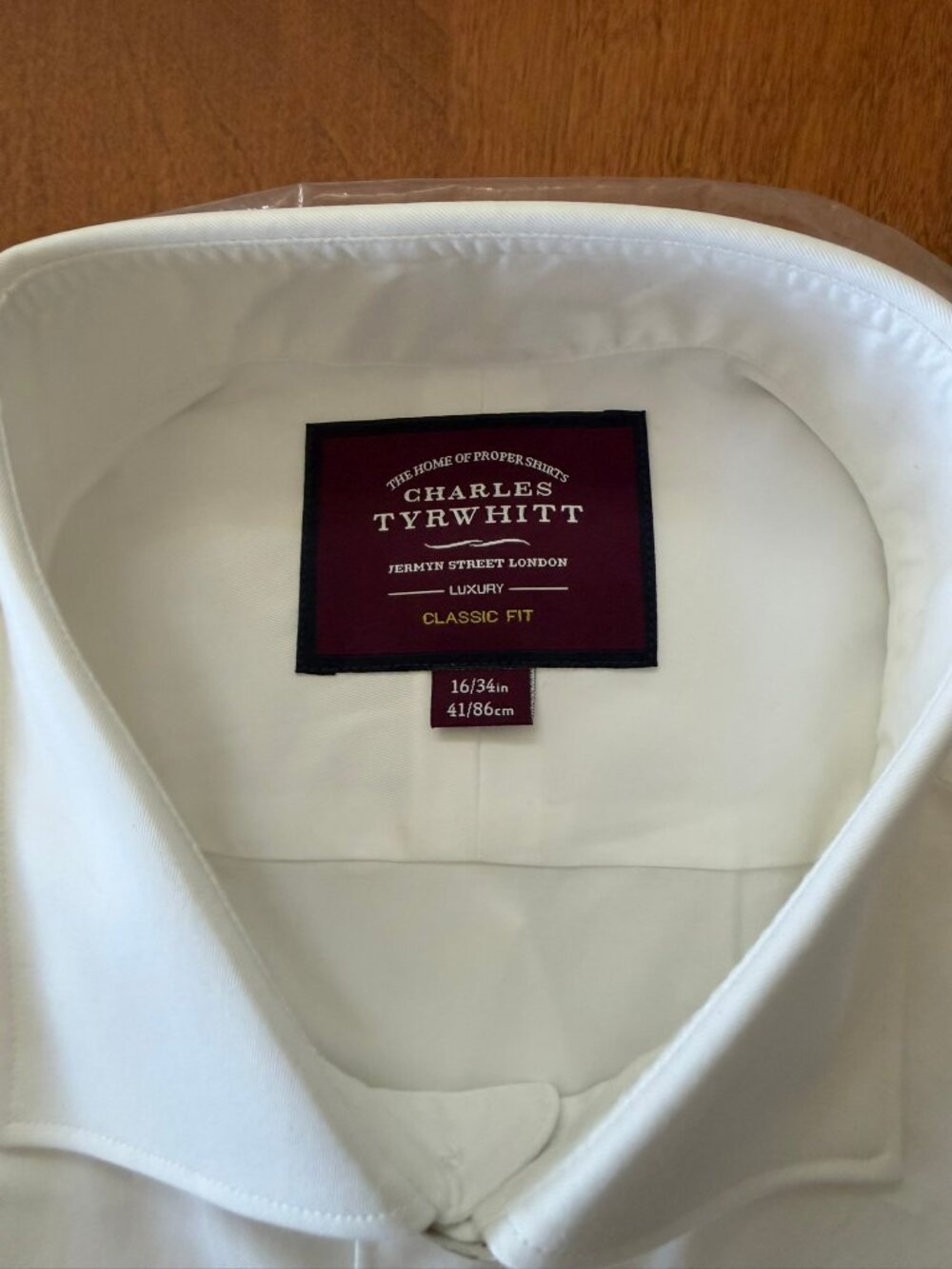 Charles Tyrwhitt White Dress Shirt - Picture 2 of 3